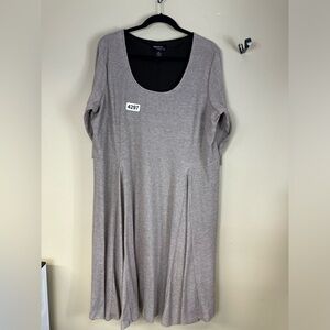 Signature  by Robbie bee 2xlarge dress 3/4 sleeve 24 p2p 42” length linied preow